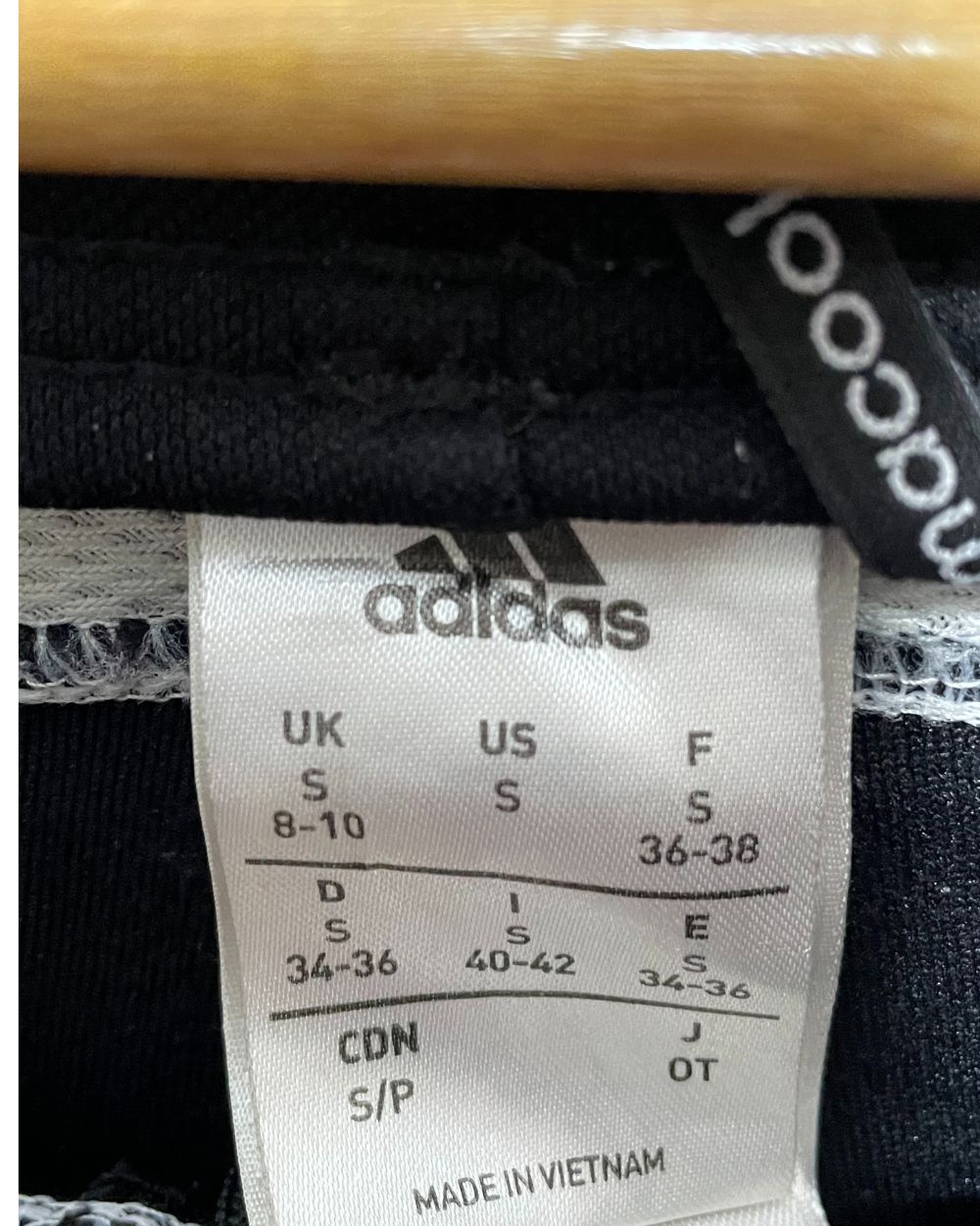 Adidas Black Sport Trouser For Men Medium