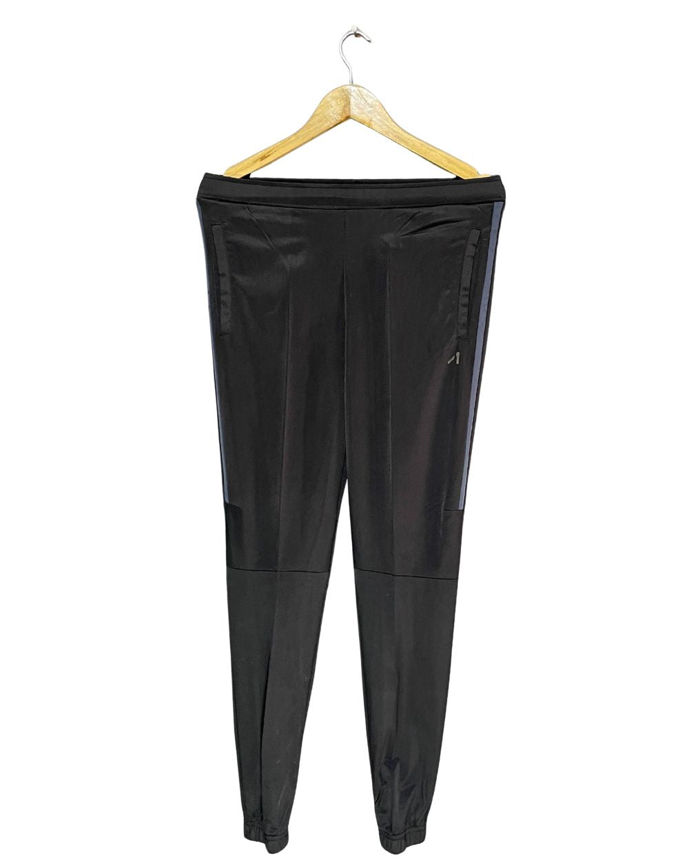 Qwick Dry Black Sport Trouser For Men Medium