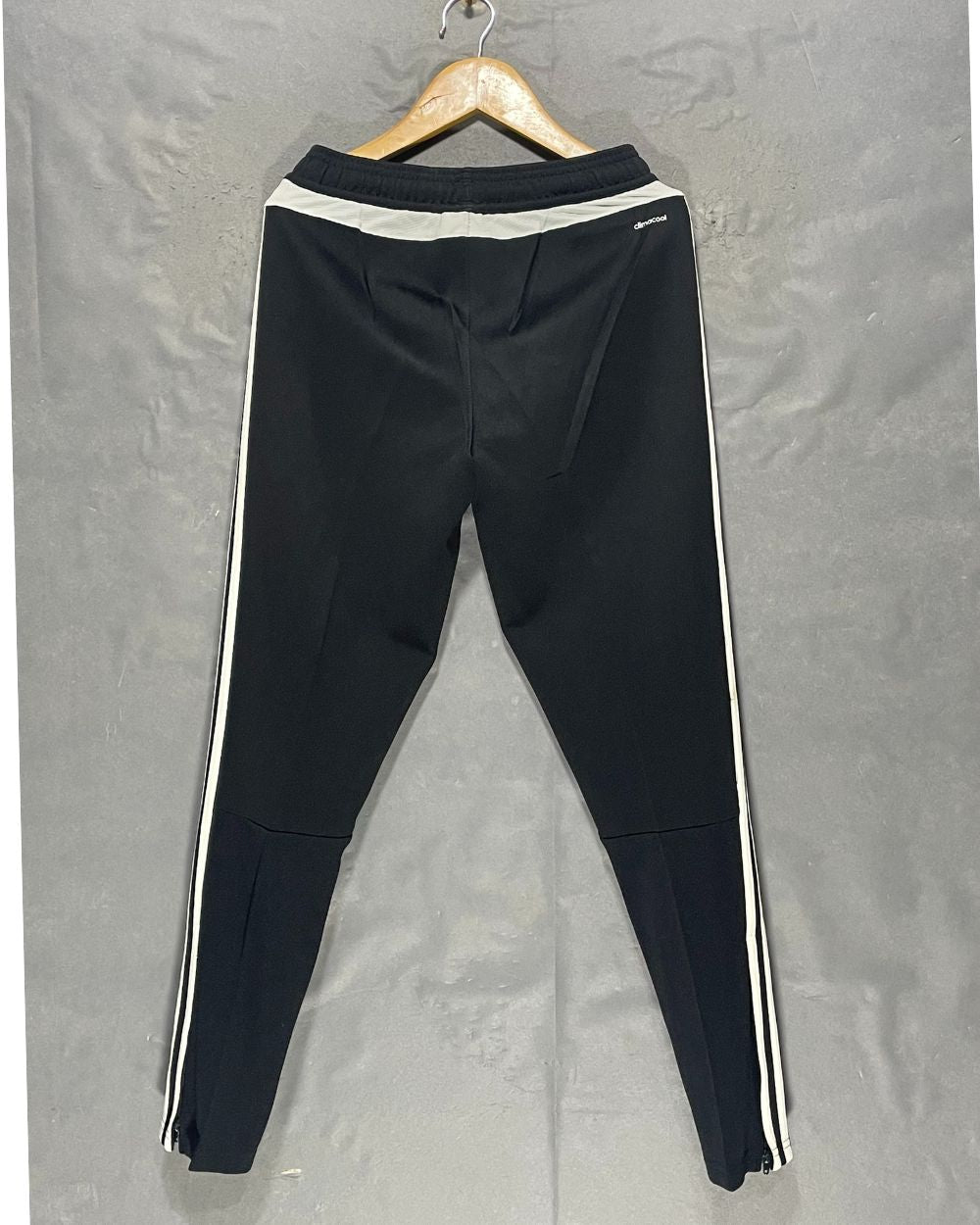 Adidas Black Sport Trouser For Men X Small