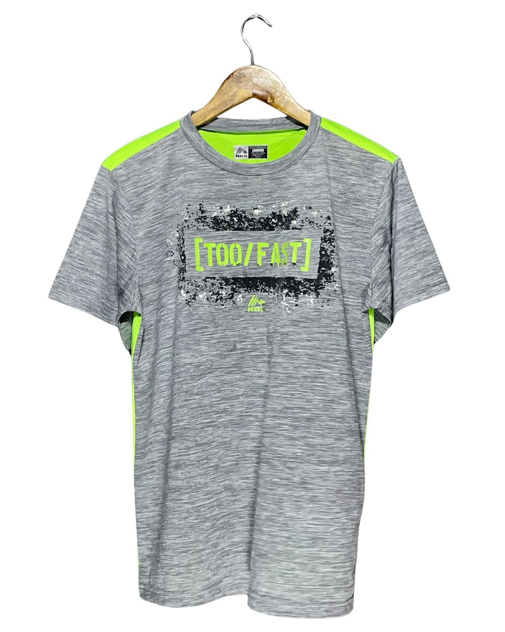 RBX Gray Sport T Shirt For Men Medium