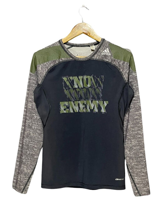 Adidas Black Sport T Shirt  For Men Small