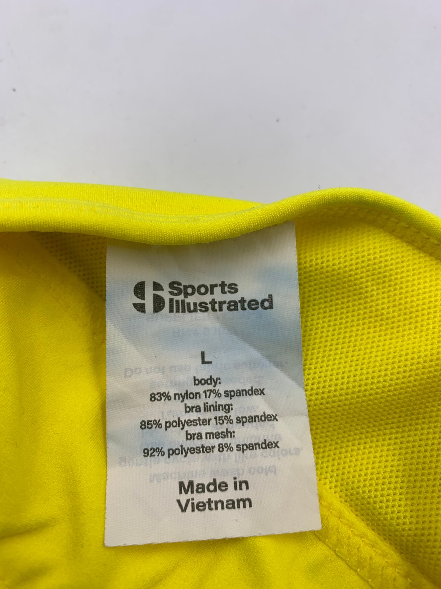 Sports Illustrated Sports Bra For Women Large