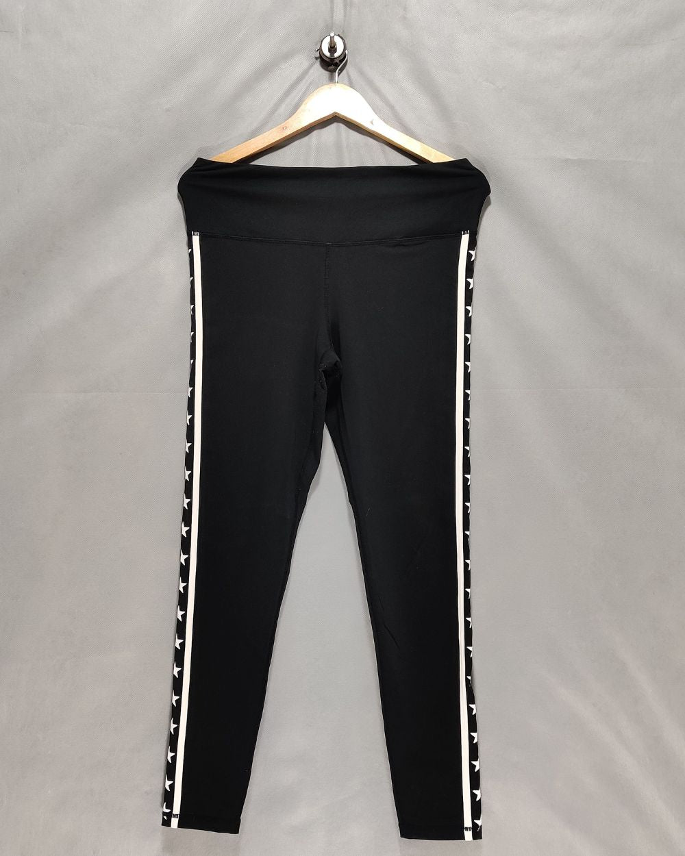 Mono B Black Sport Gym Tights For Women Large