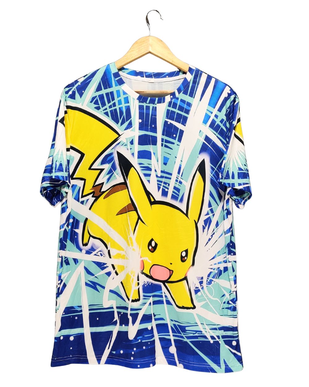 Thrift Hub Blue Sport T Shirt For Men XL