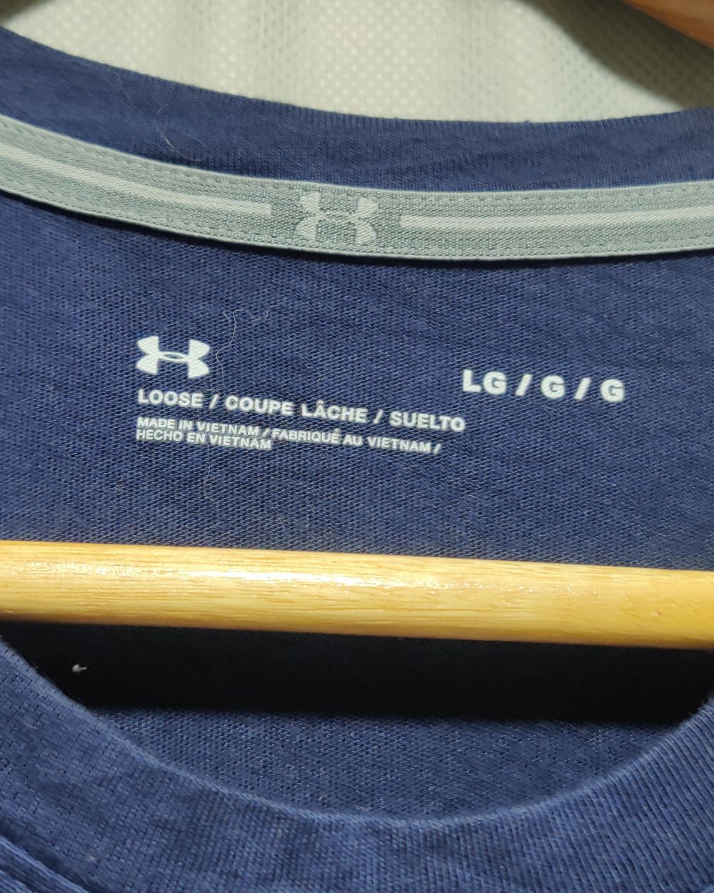 Under Armour Blue Sport T Shirt For Men L