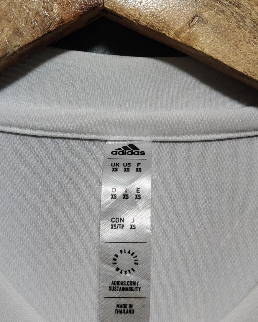 Adidas White Sport T Shirt For Men XS