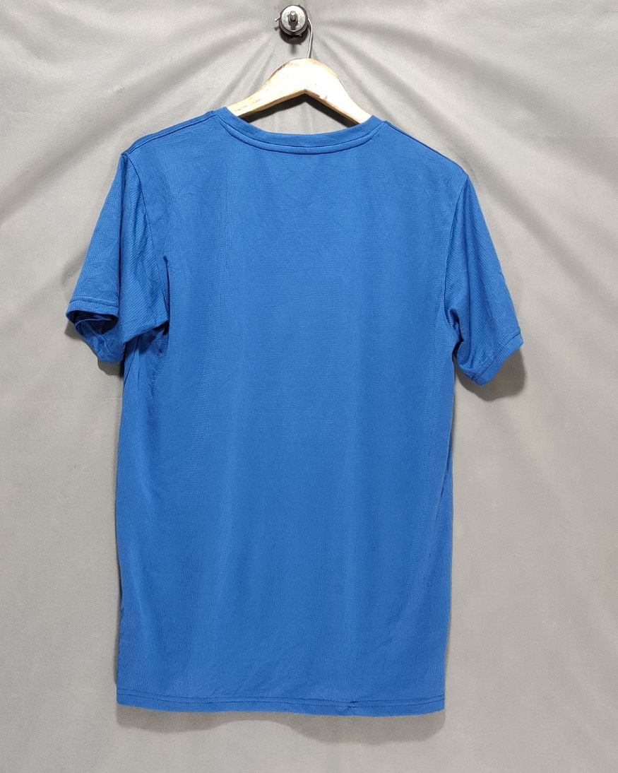 Puma Blue Sport T Shirt  For Men M