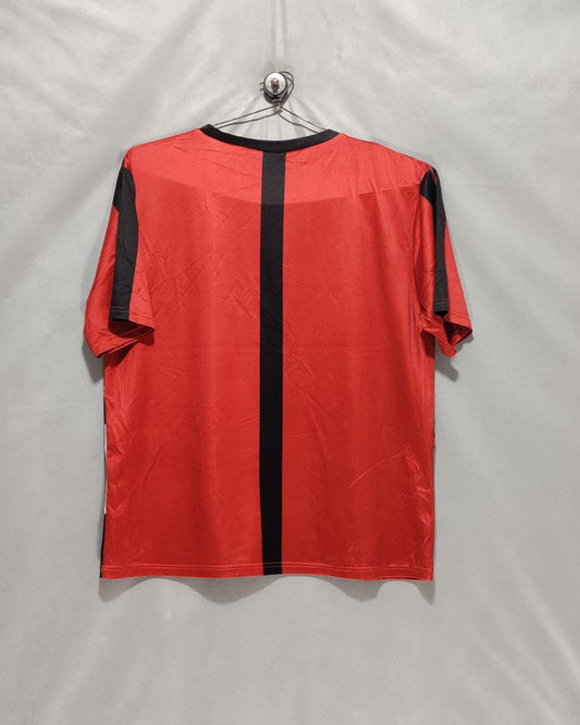 3D Print Red Sport T Shirt  For Men XL