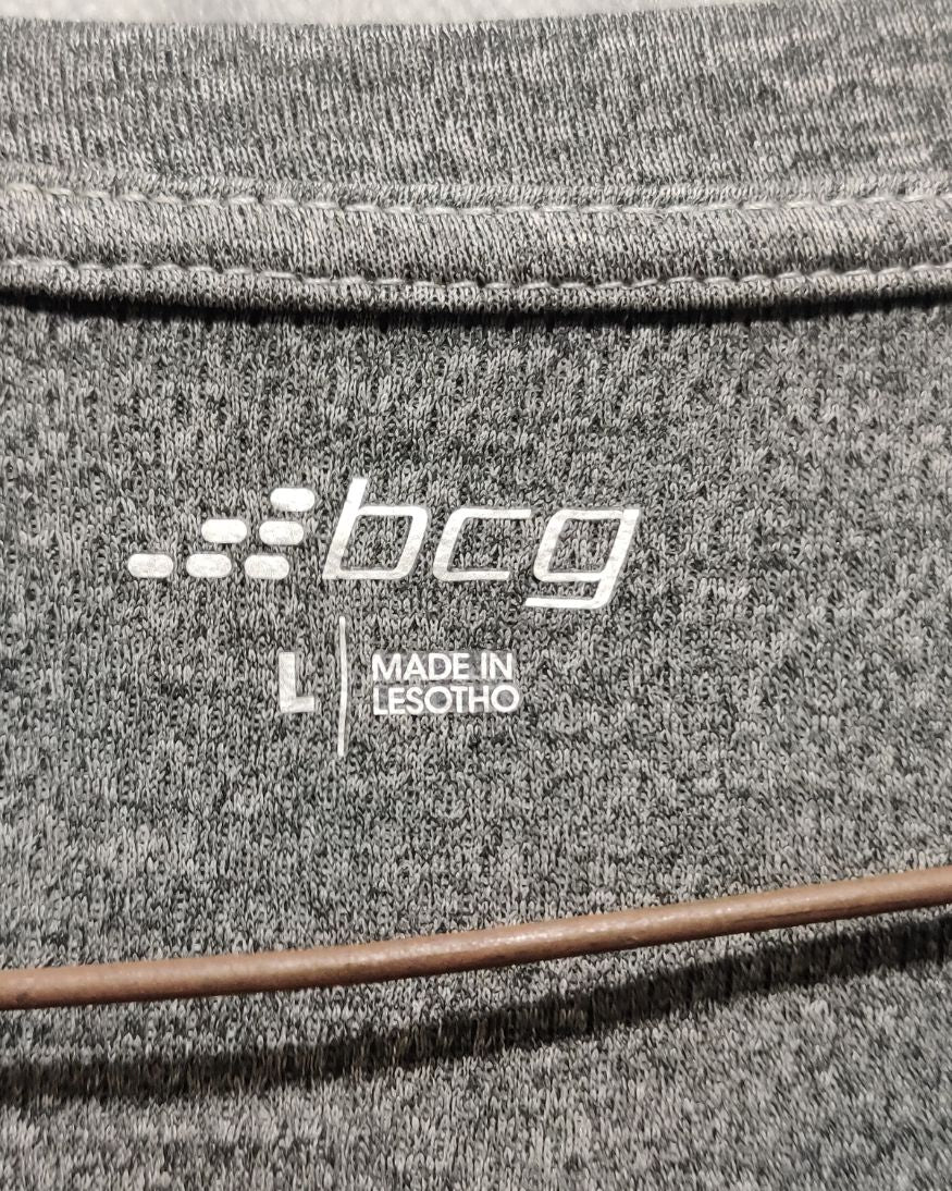 Bcg Gray Sport T Shirt For Men L