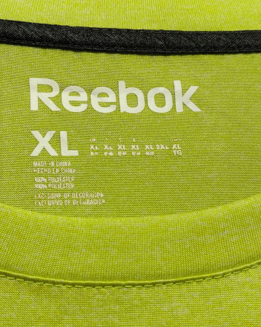 Reebok Green Sport T Shirt For Men XL