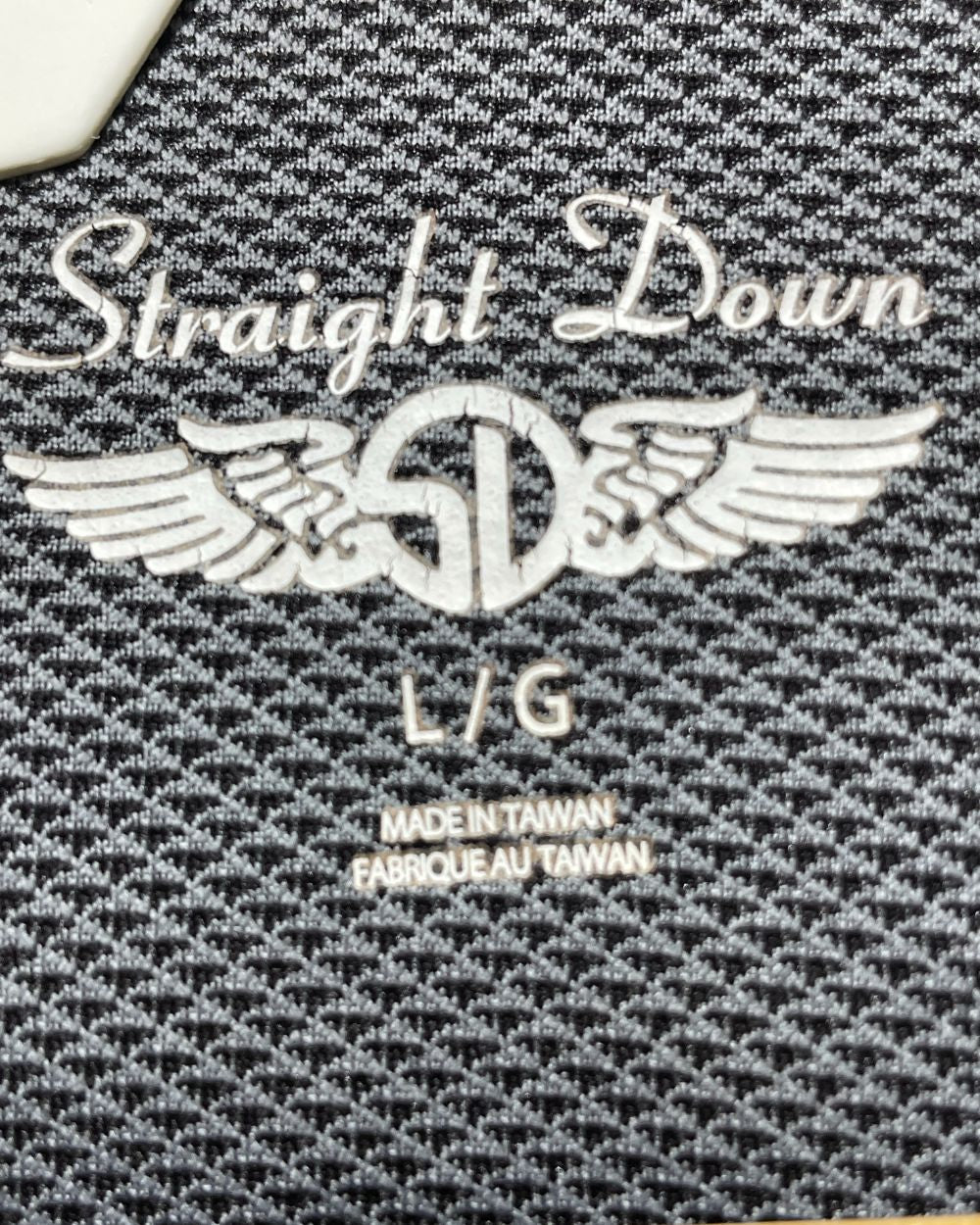 Straight Down Gray Sport Polo T Shirt For Men L