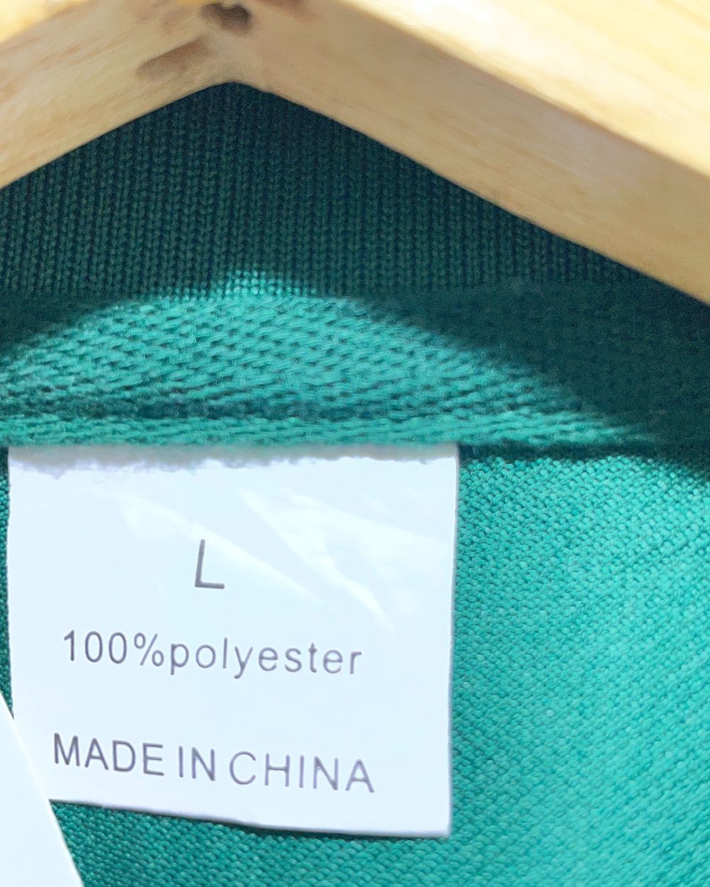 Thrift Hub Green Sport Polo T Shirt For Men L