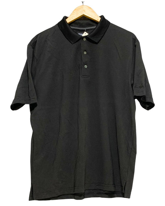 Ben Hogan Black Sport Polo T Shirt  For Men L