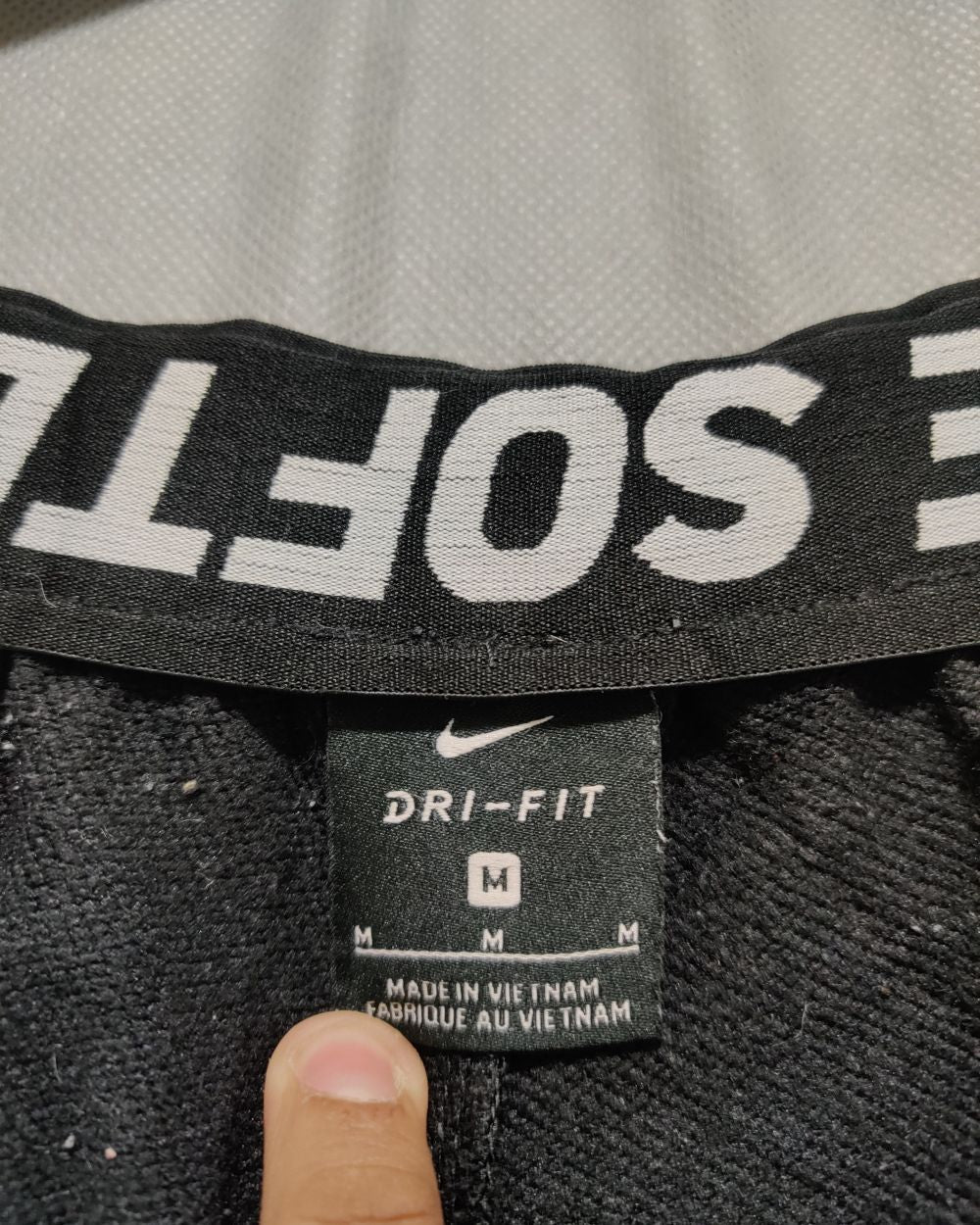 Nike Black Sport Winter Trouser For Men M