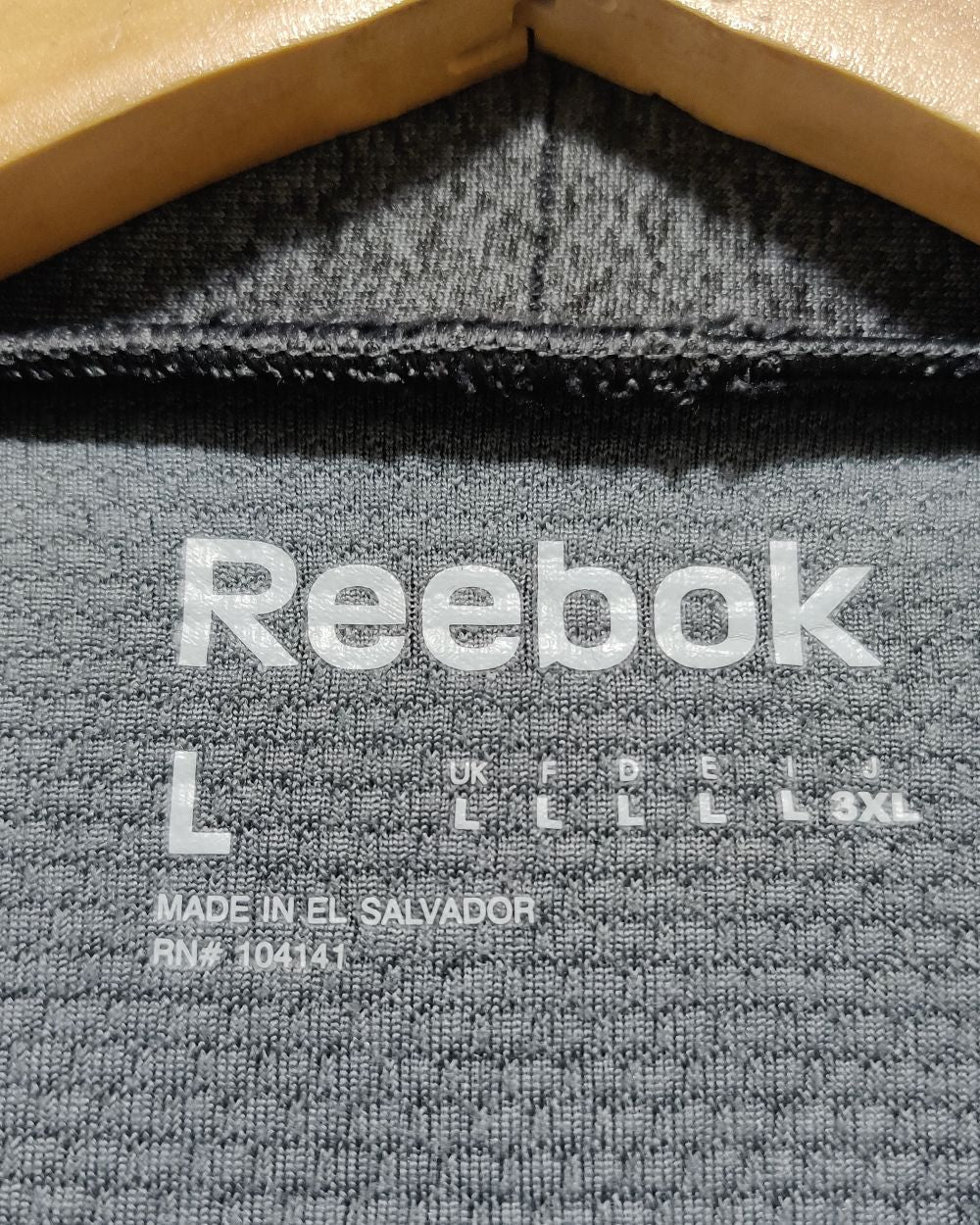 Reebok Black For Men Sport Sweatshirt L