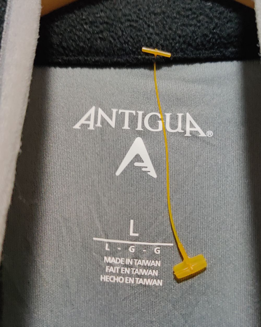 Antigua Black For Men Sport Sweatshirt L