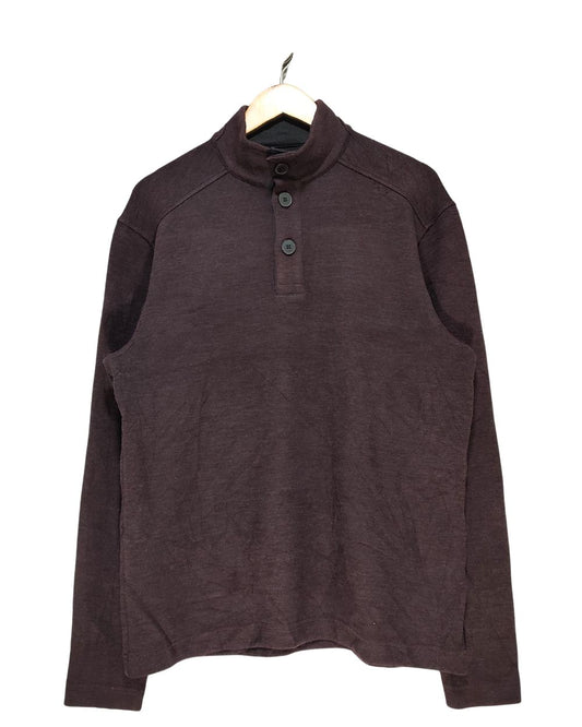 Age Of Wisdom Maroon For Men Sport Sweatshirt M