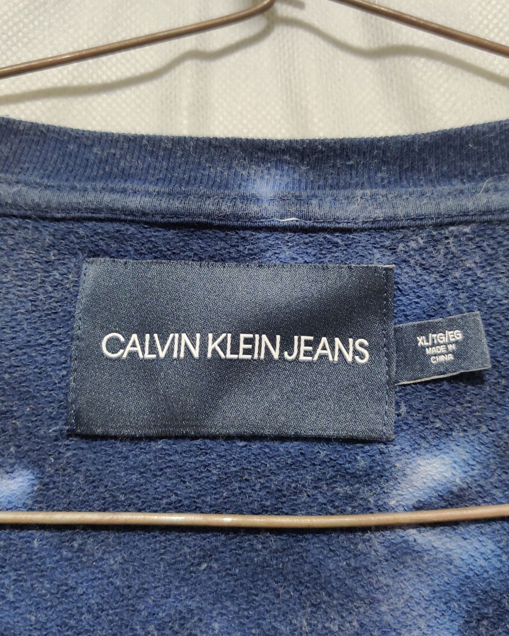 Calvin Klein Blue For Men Sport Sweatshirt XL