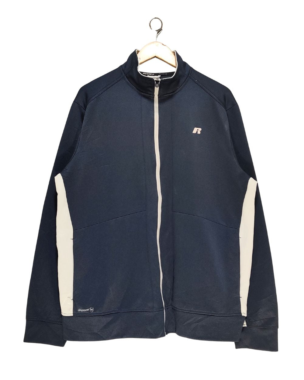 Russell Blue For Men Sport Zipper L