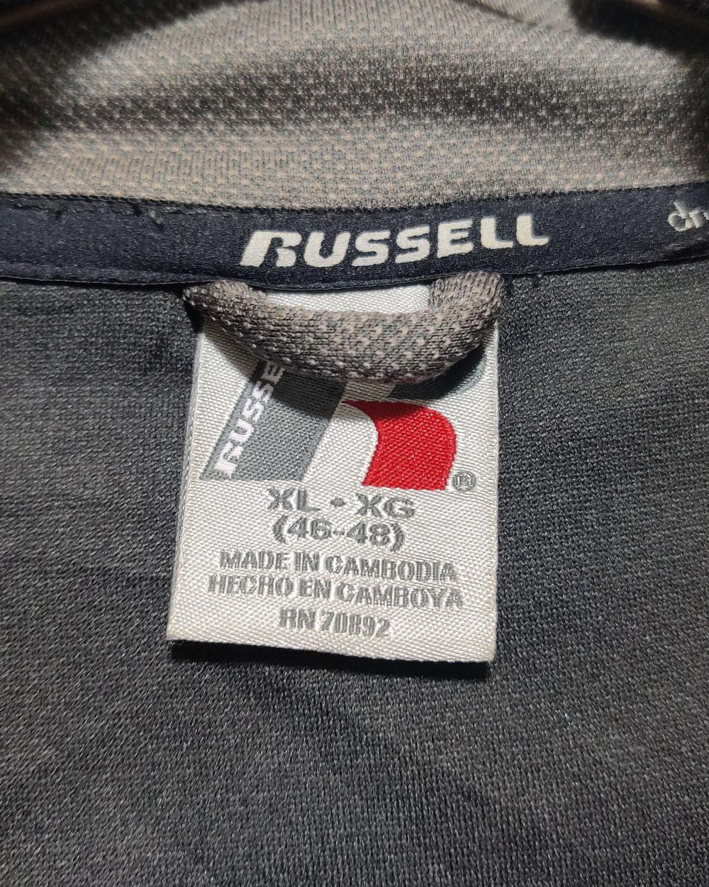 Russell Gray For Men Sport Zipper XL