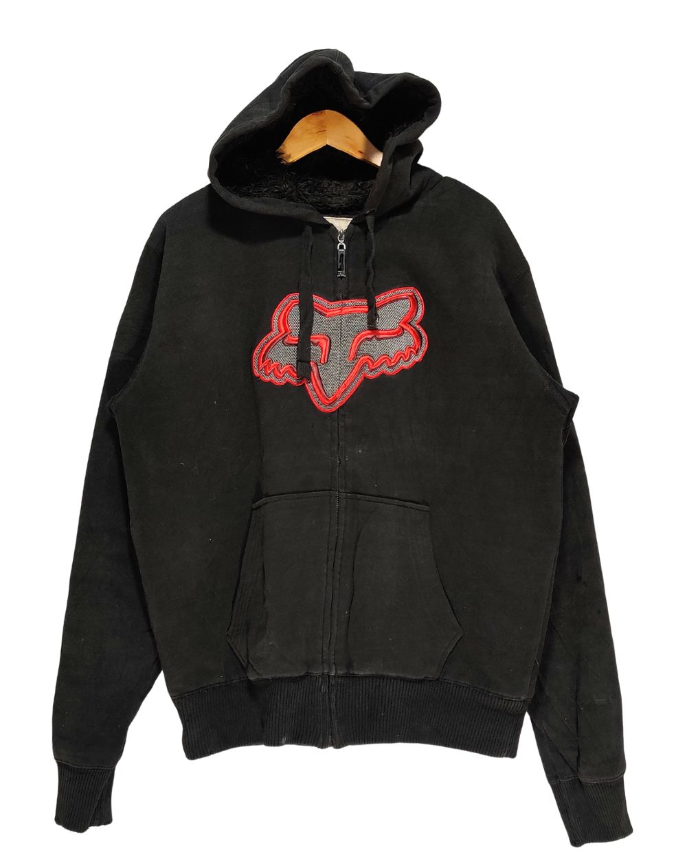 Fox Racing Black For Men Sport Zipper L