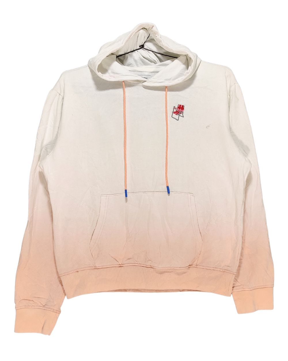 Cabana Orange Hoodie For Men Large