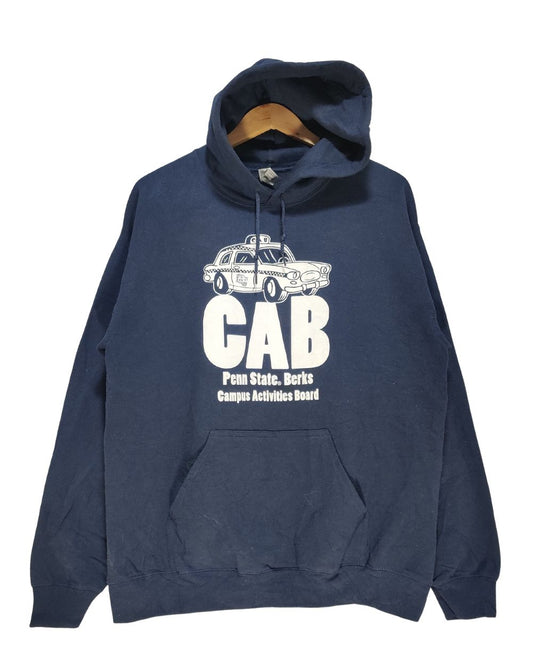 Gildan Blue Hoodie For Men Large