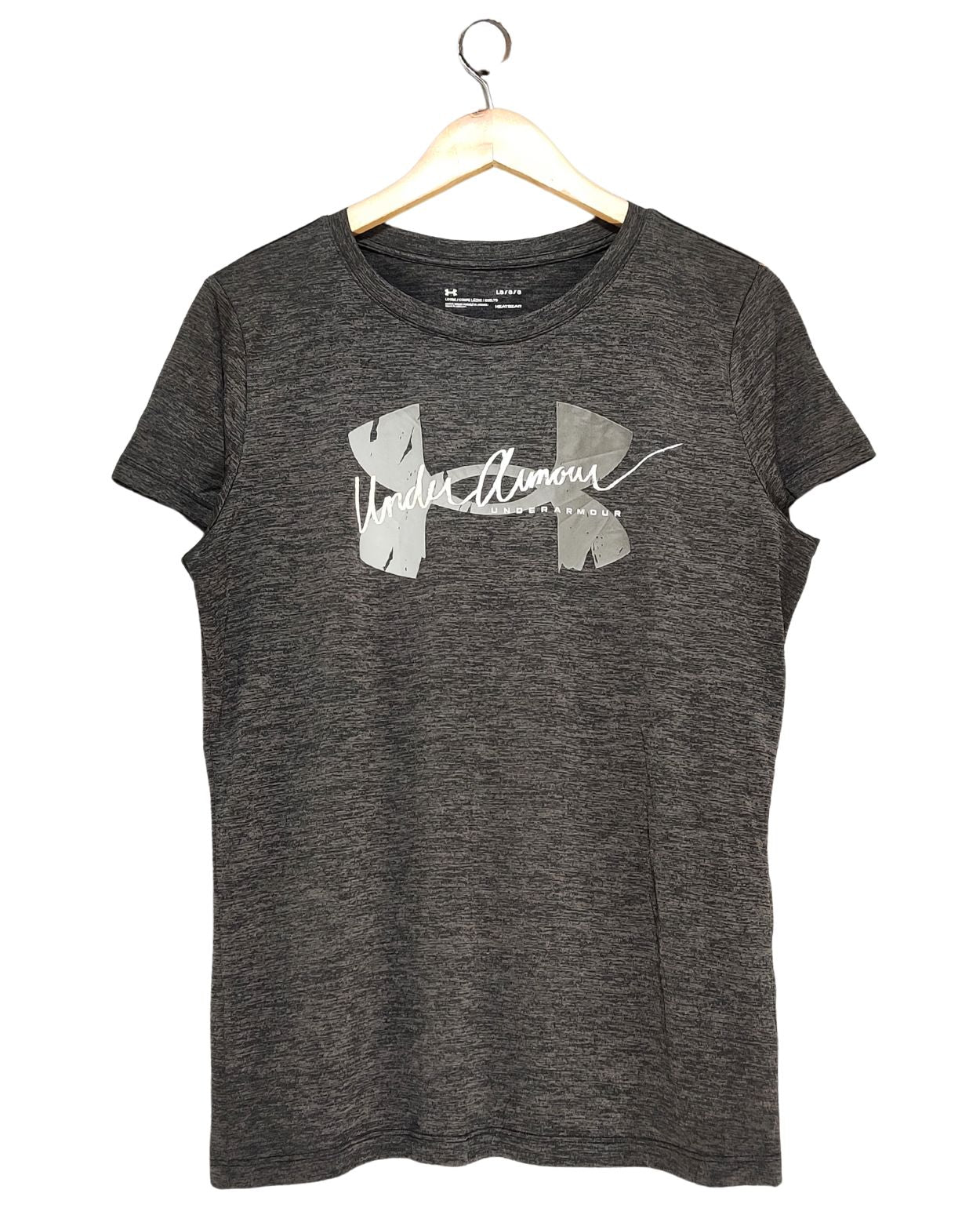 Under Armour Gray Sport T Shirt For Women L