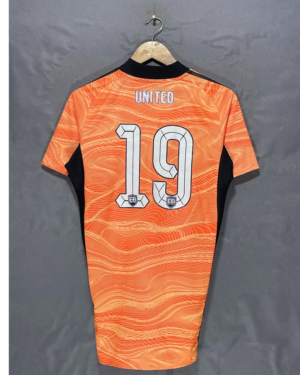 Adidas Orange Sport T Shirt  For Men X Small