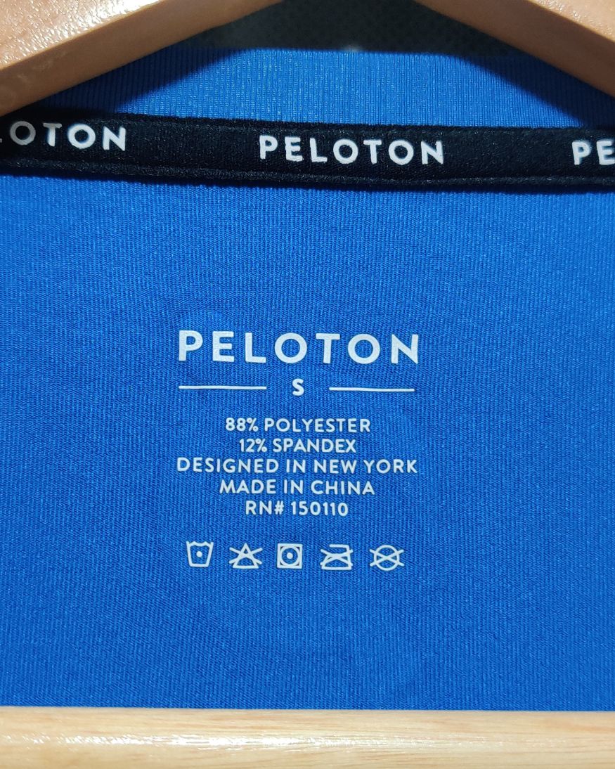 Peloton Blue Sport Vest T Shirt For Men S