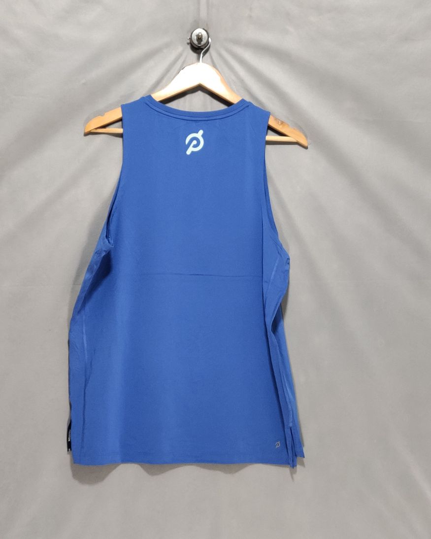 Peloton Blue Sport Vest T Shirt For Men S