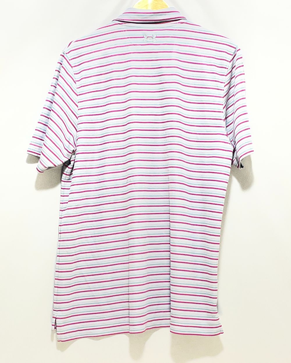 Under Armour Gray Sport Polo T Shirt For Men XL