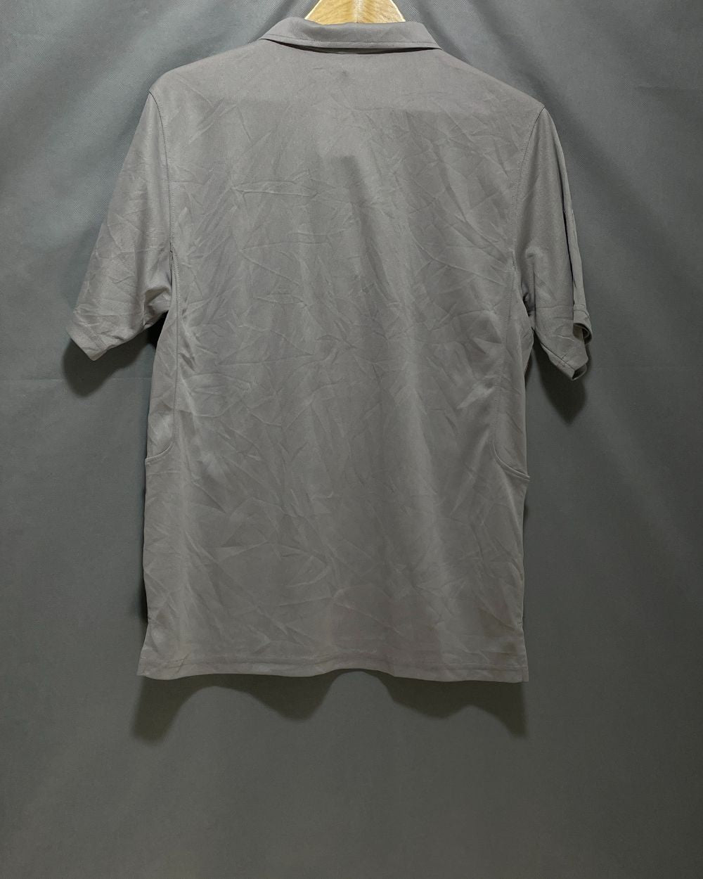 Thrift Hub GraySport Polo T Shirt For Men L