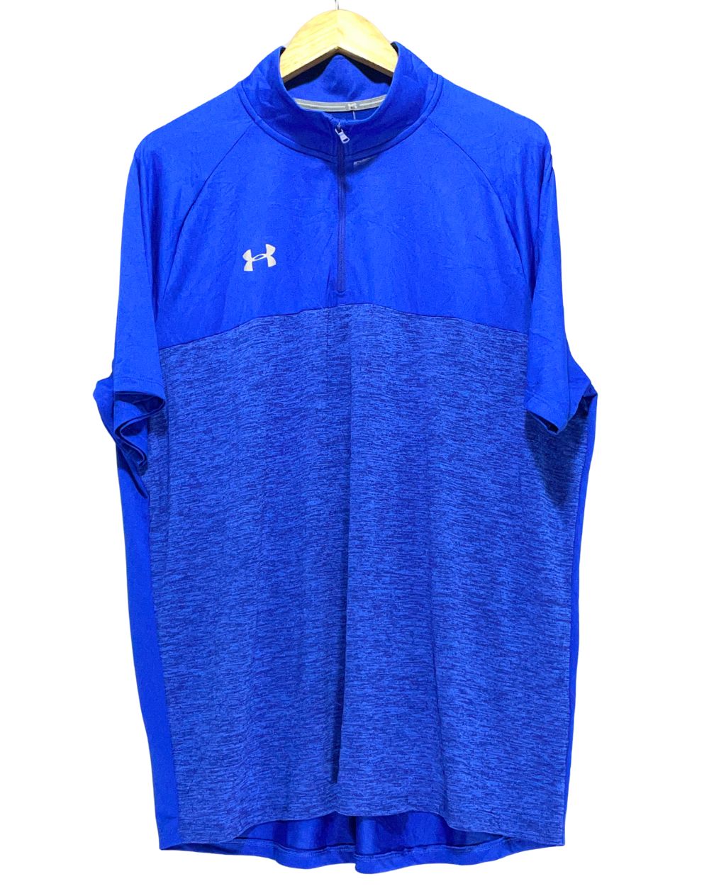 Under Armour Blue Sport Polo T Shirt For Men XL
