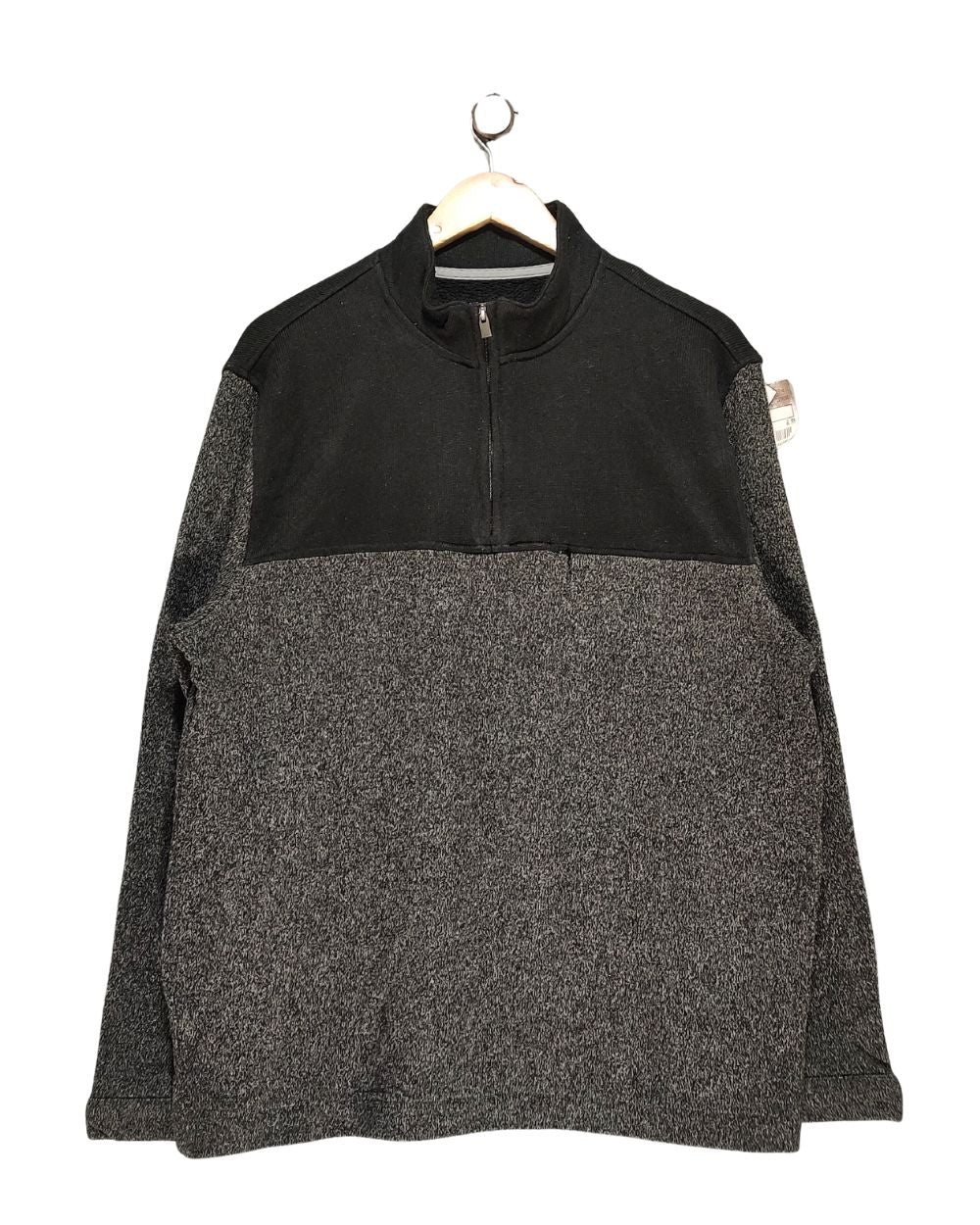 Van Heusen Black For Men Sport Sweatshirt XL