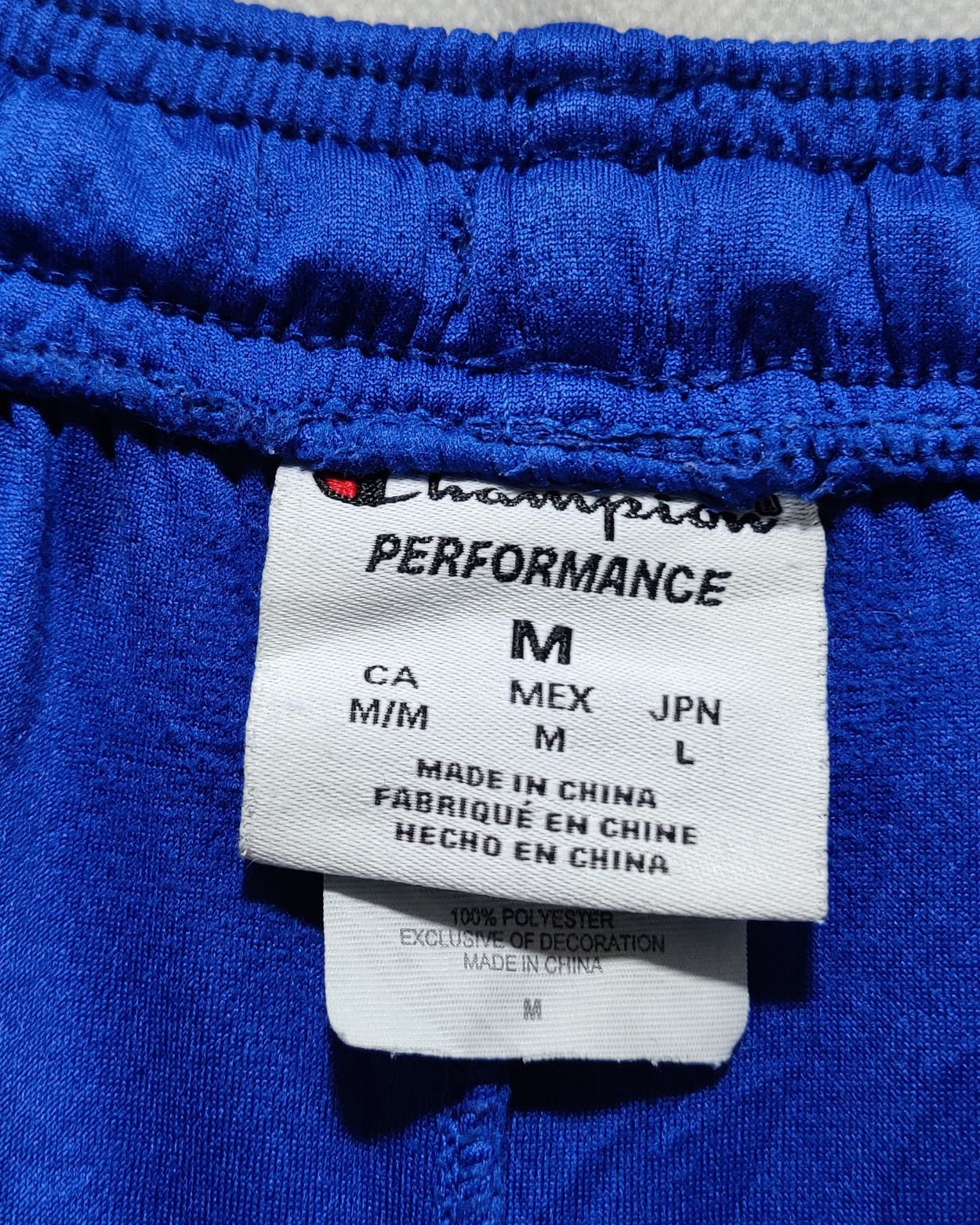 Champion Blue Sport Short For Men Medium