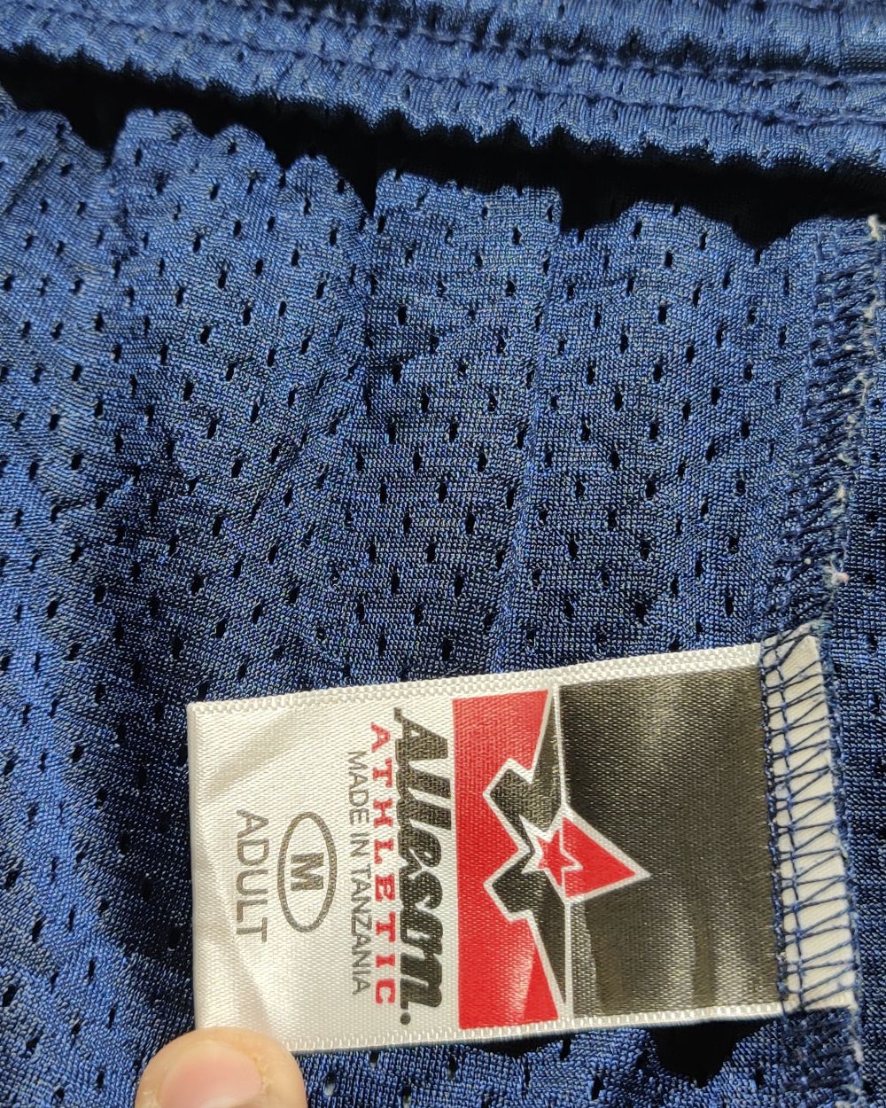 Alleson Blue Sport Short For Men Medium