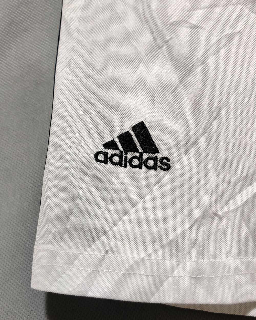 Adidas White Sport Short For Men XS
