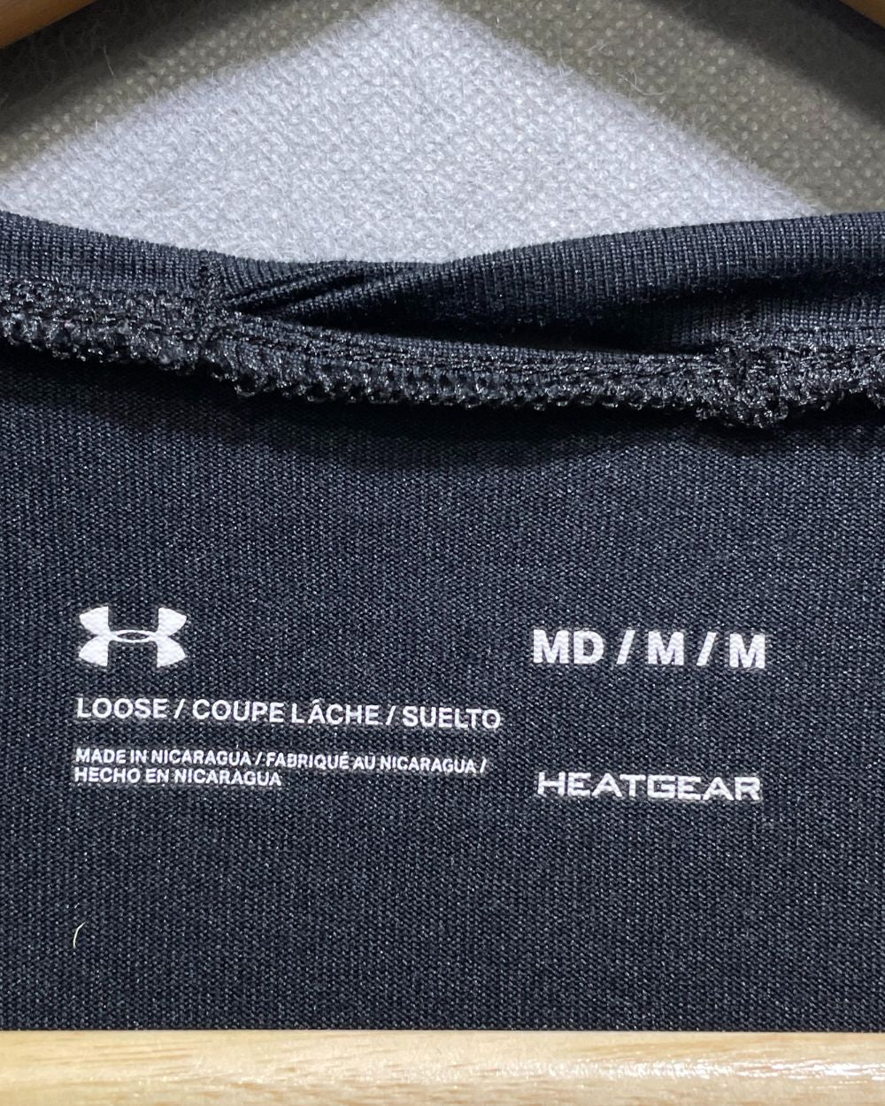 Under Armour Black Sport T shirt For Women Medium | ThriftHub.pk