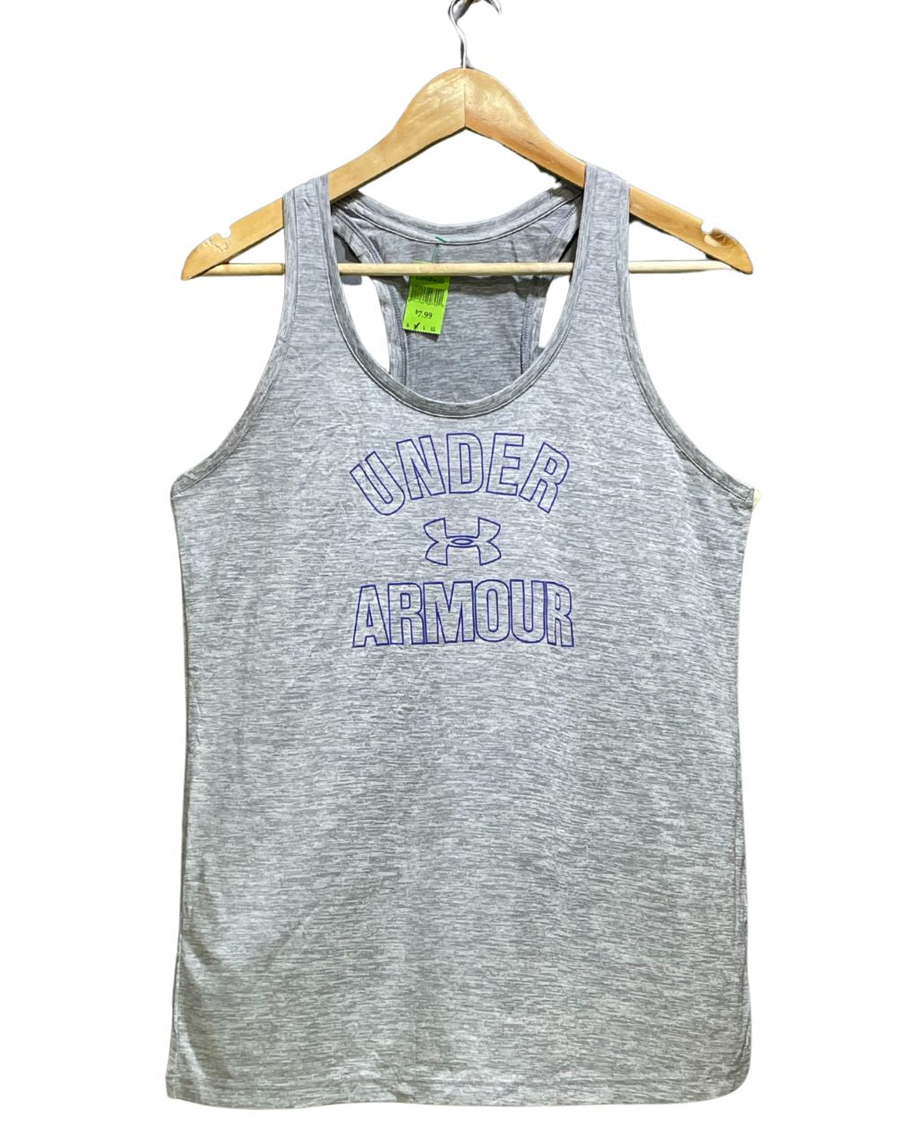 Under Armour Gray Sport T Shirt For Women Medium | ThriftHub.pk