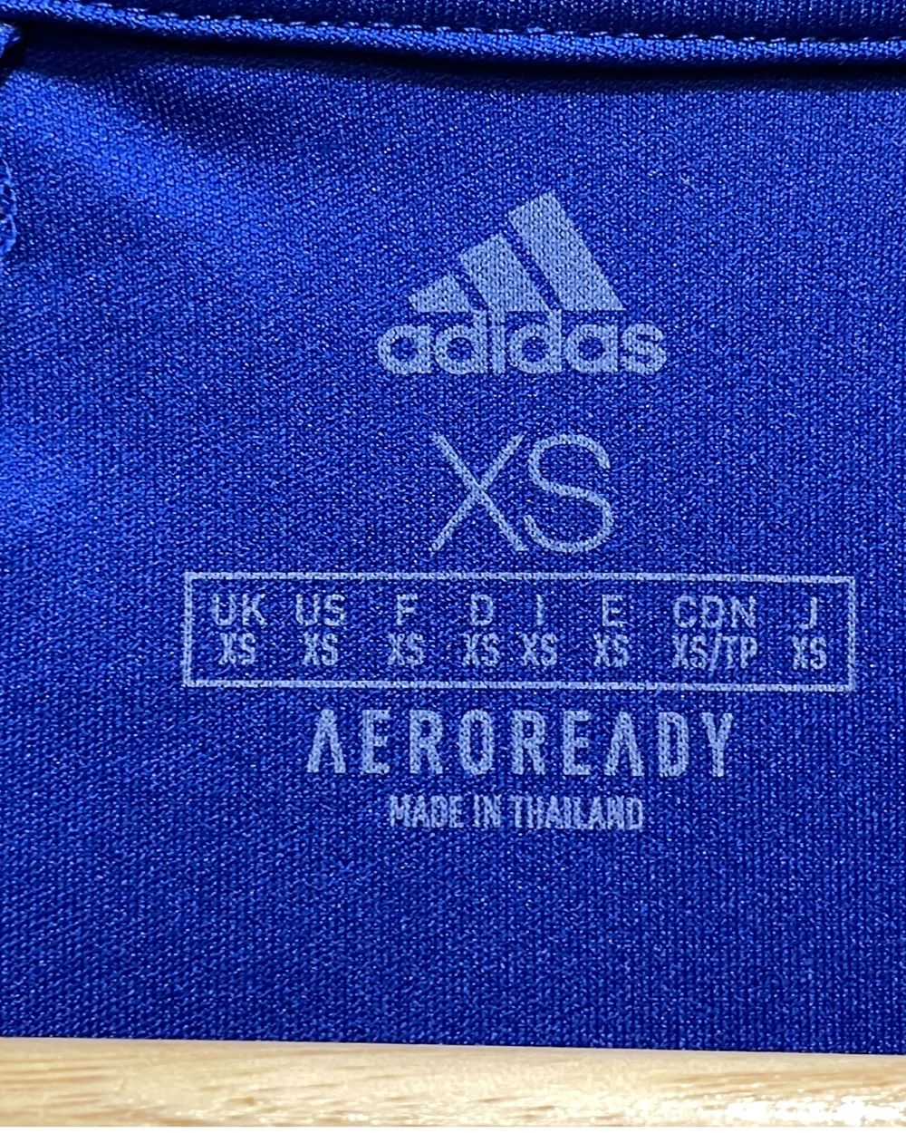 Adidas Blue Sport T shirt For Women X Small | ThriftHub.pk