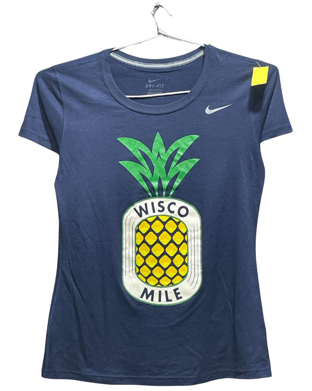 Nike Blue Sport T shirt For Women Medium | ThriftHub.pk