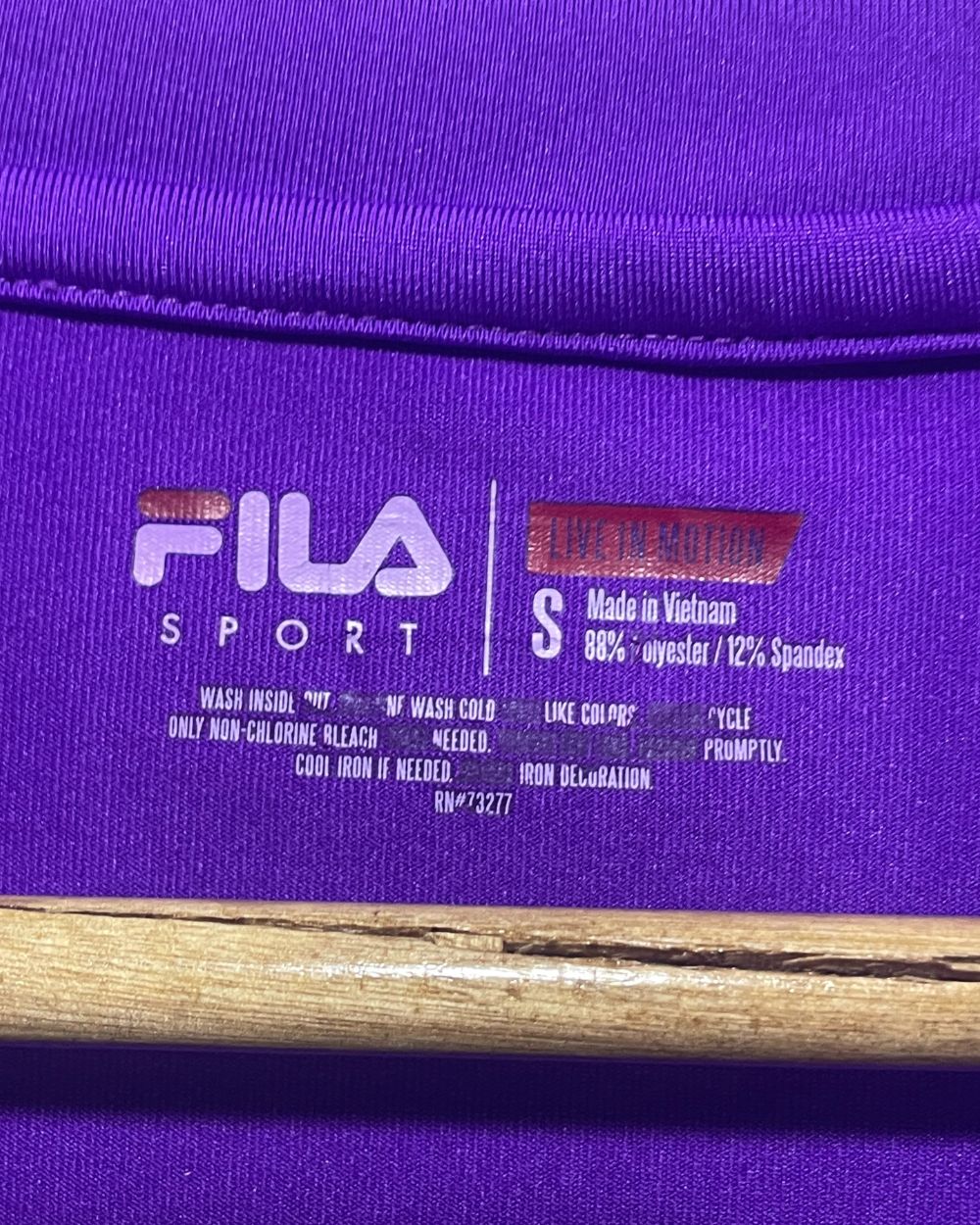 Fila Blue Sport T Shirt For Women S