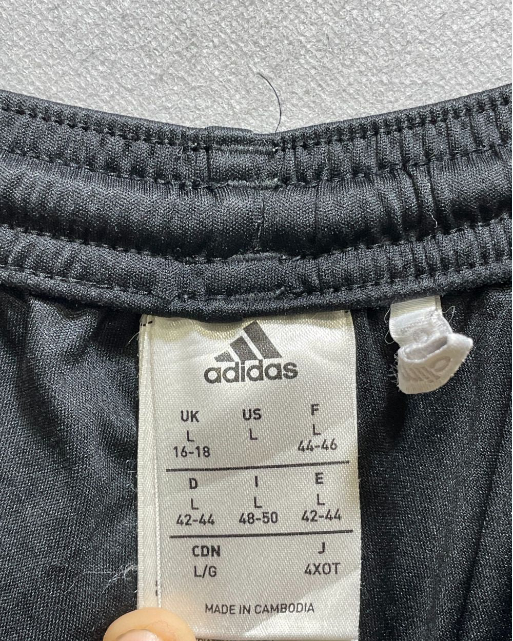 Adidas Black Sport Short For Women L | ThriftHub.pk