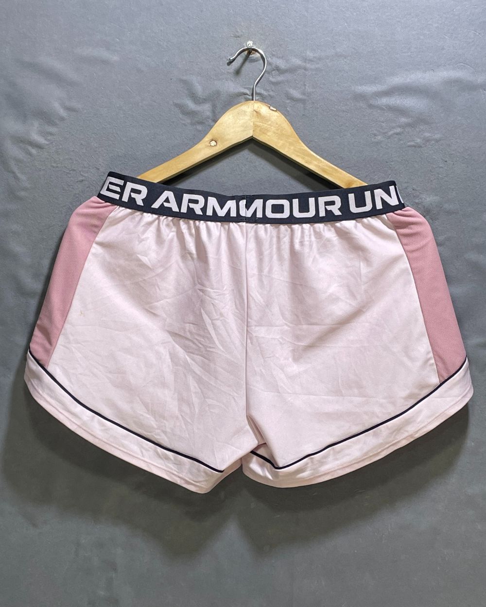 Under Armour Pink Sport Short For Women M | ThriftHub.pk