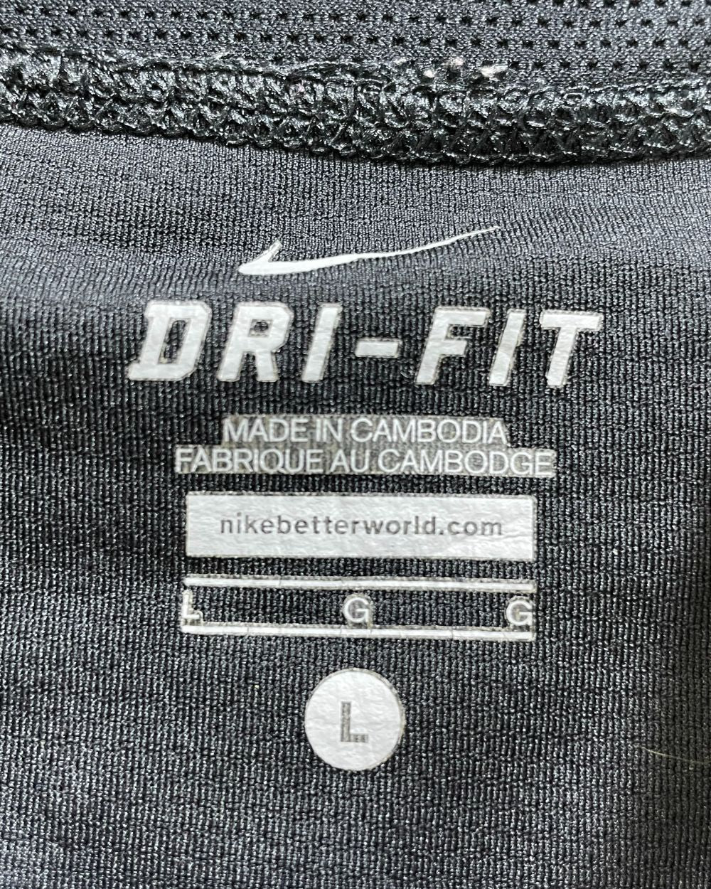 Nike Black Sport Tights For Women L | ThriftHub.pk