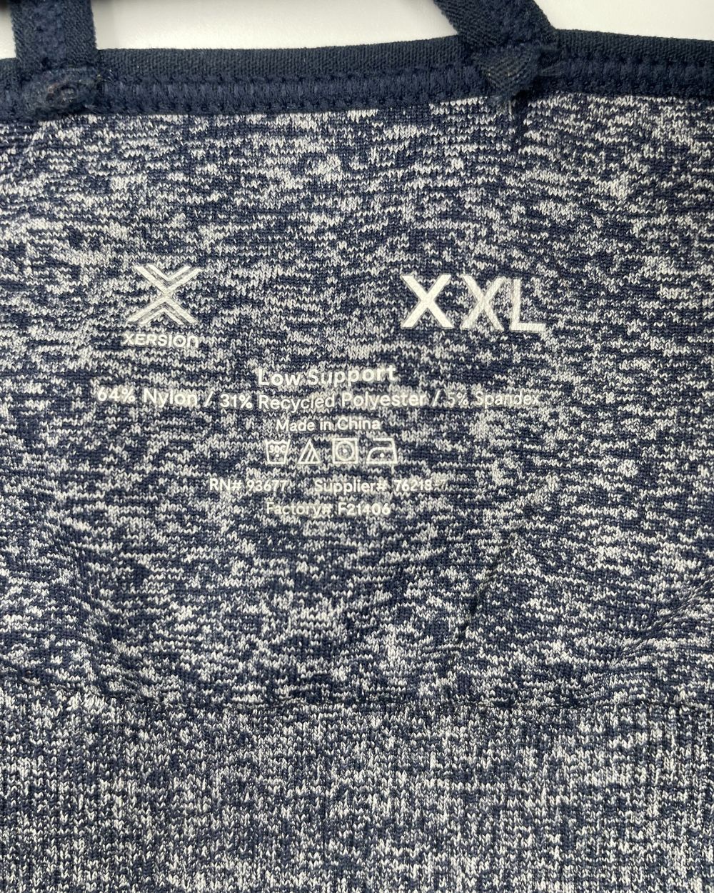 Xersion Gray Sport Bra For Women XXL | ThriftHub.pk