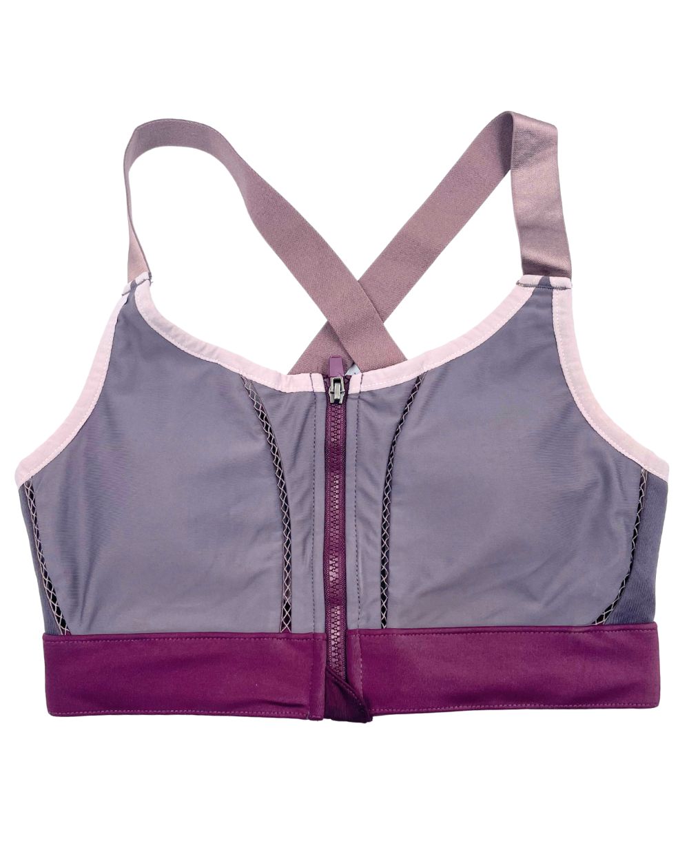 Fabletics Purple Sport Bra For Women S | ThriftHub.pk
