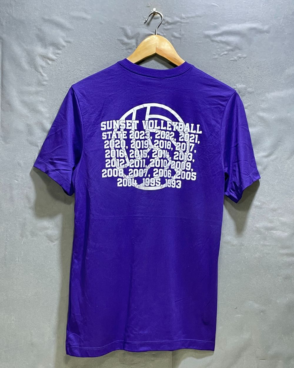 Nike Purple Sport T Shirt For Women Small | ThriftHub.pk