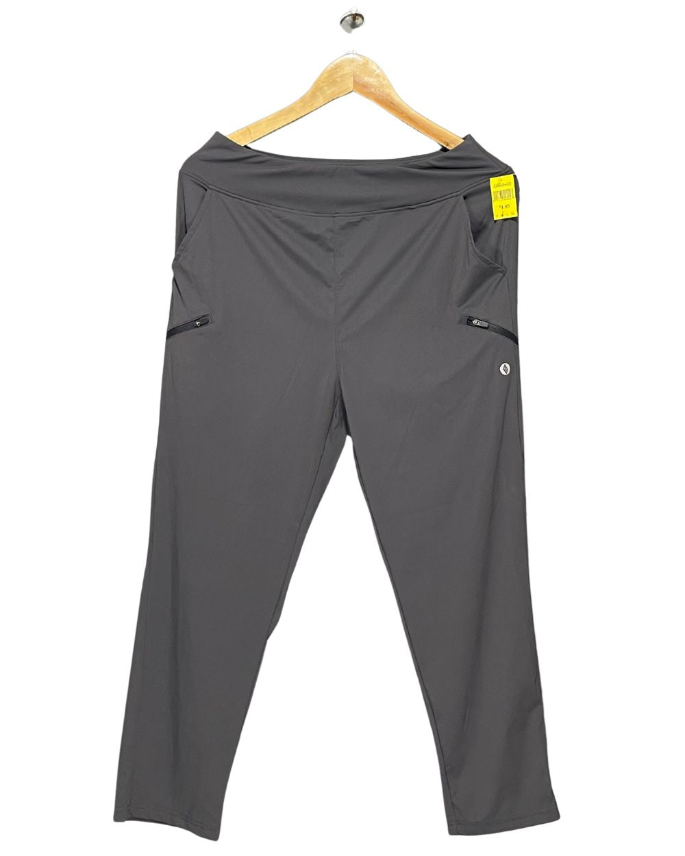 Santiny Gray Sport Gym Tights For Girls Medium | ThriftHub.pk